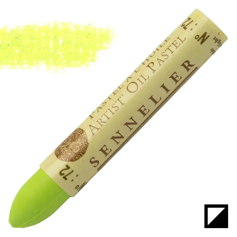 Pastel olejny Sennelier 072 Green Yellow Light 01