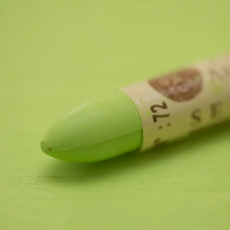 Pastel olejny Sennelier 072 Green Yellow Light 02