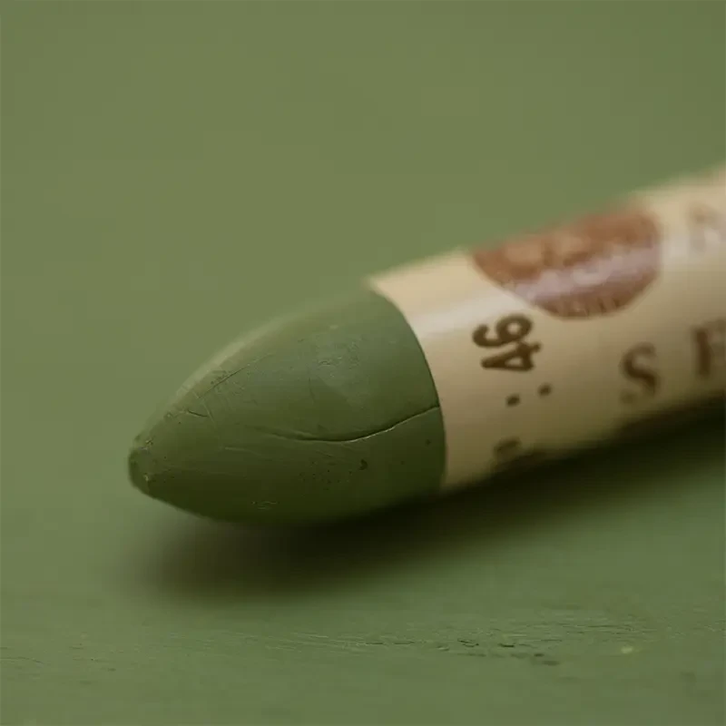 Pastel olejny Sennelier 046 Olive Green 02