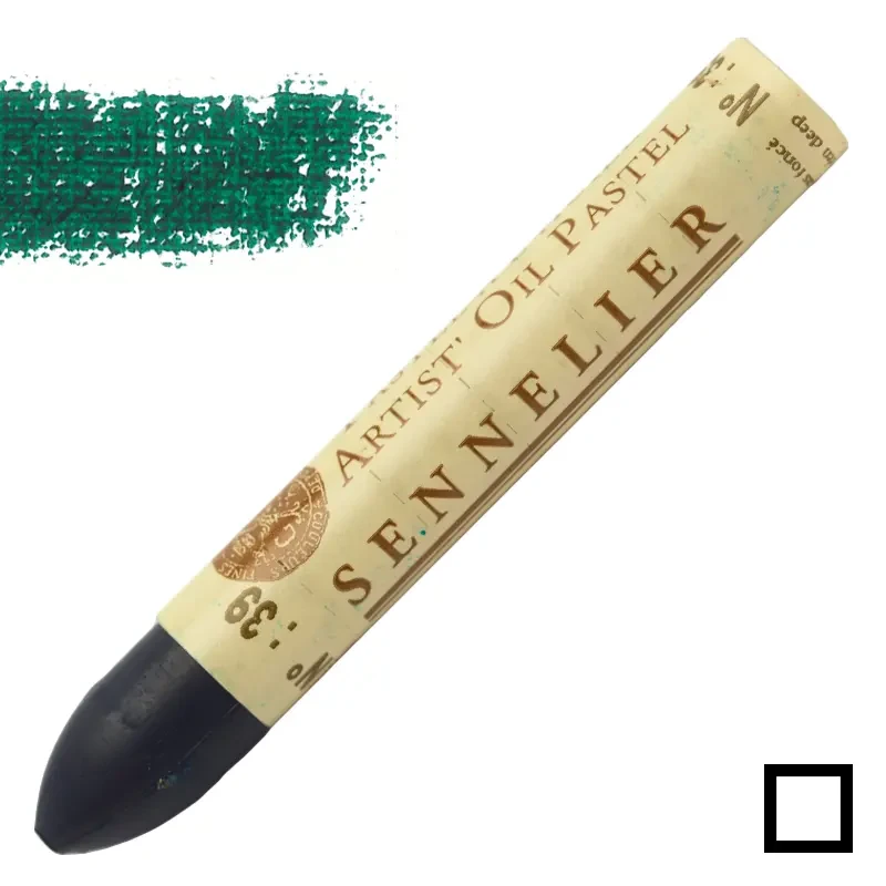 Pastel olejny Sennelier 039 Chromium Green Deep 01