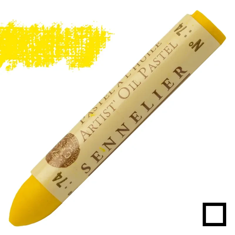 Pastel olejny Sennelier 074 Yellow Lake 01