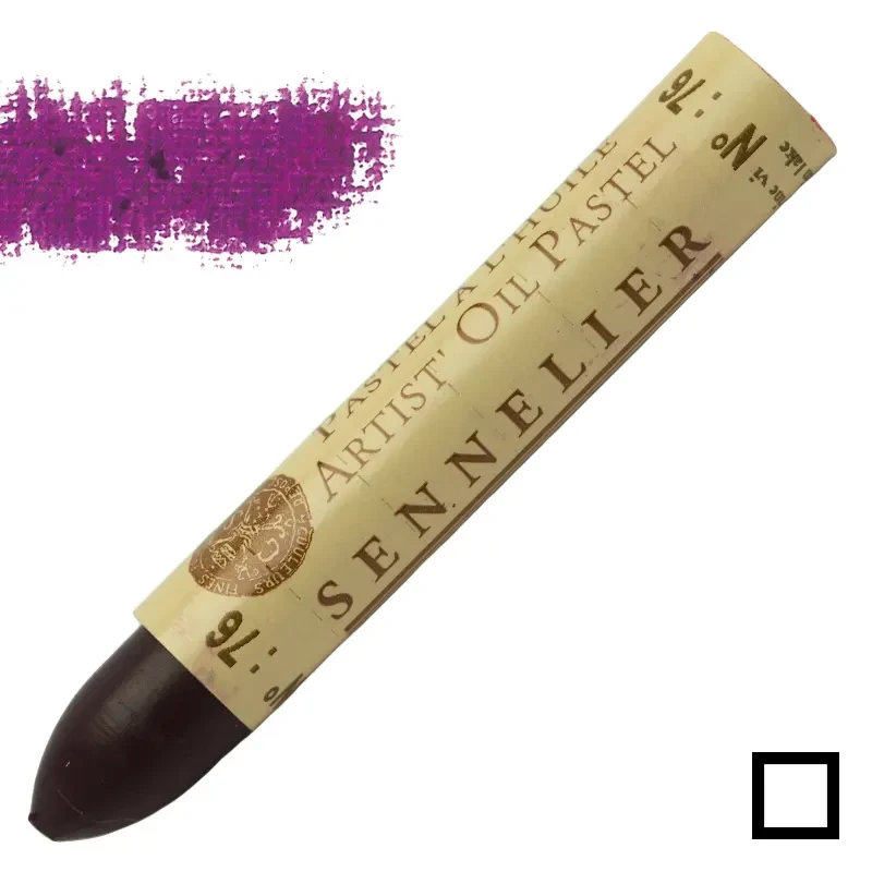 Pastel olejny Sennelier 076 Violet Alizarin Lake 01