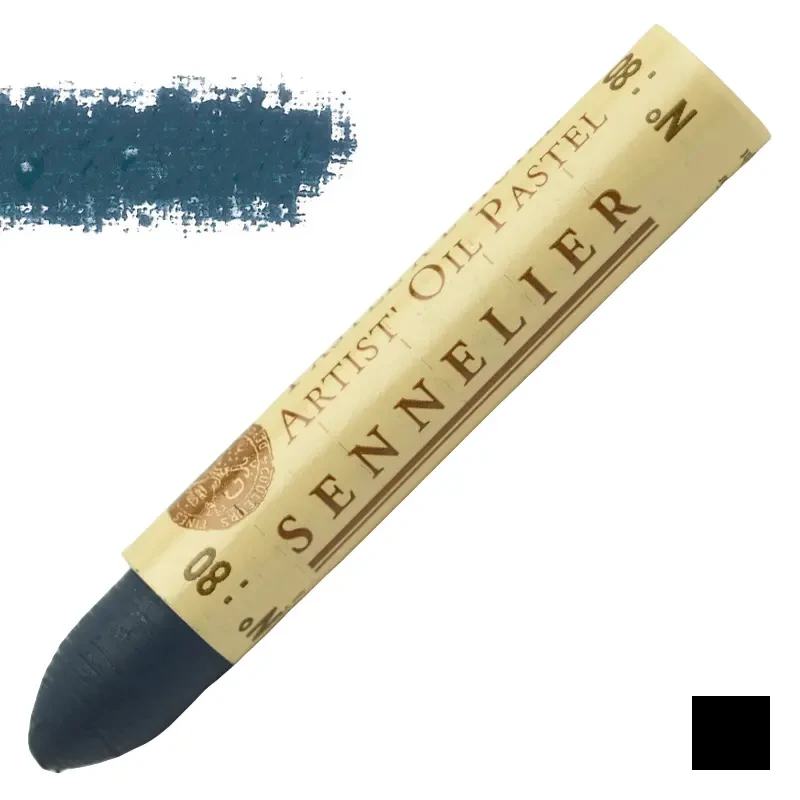 Pastel olejny Sennelier 080 Indigo Light 01