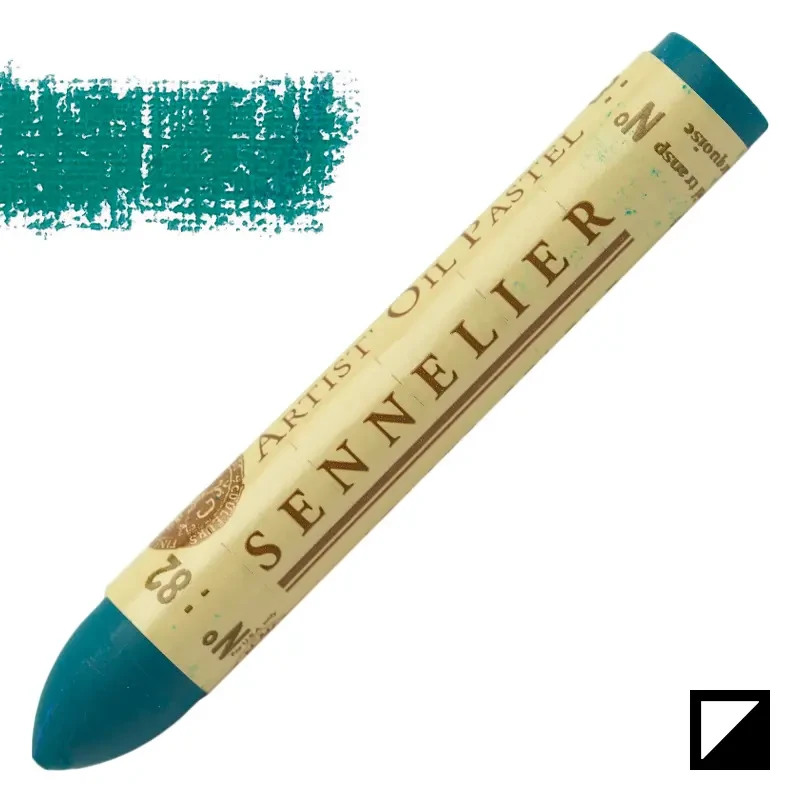 Pastel olejny Sennelier 082 Bright Turquoise 01