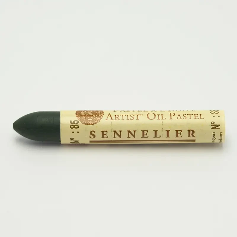 Pastel olejny Sennelier 085 Chrome Green Medium 03