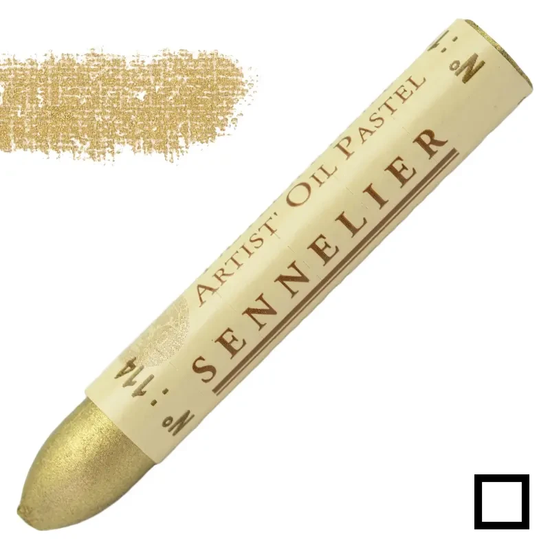 Pastel olejny Sennelier 114 Rich Gold 01