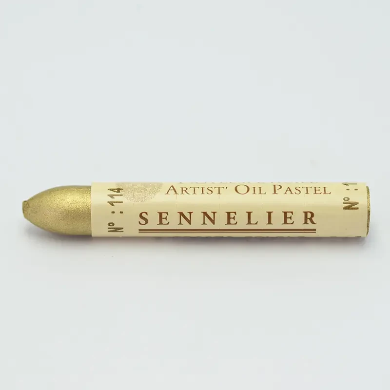 Pastel olejny Sennelier 114 Rich Gold 03