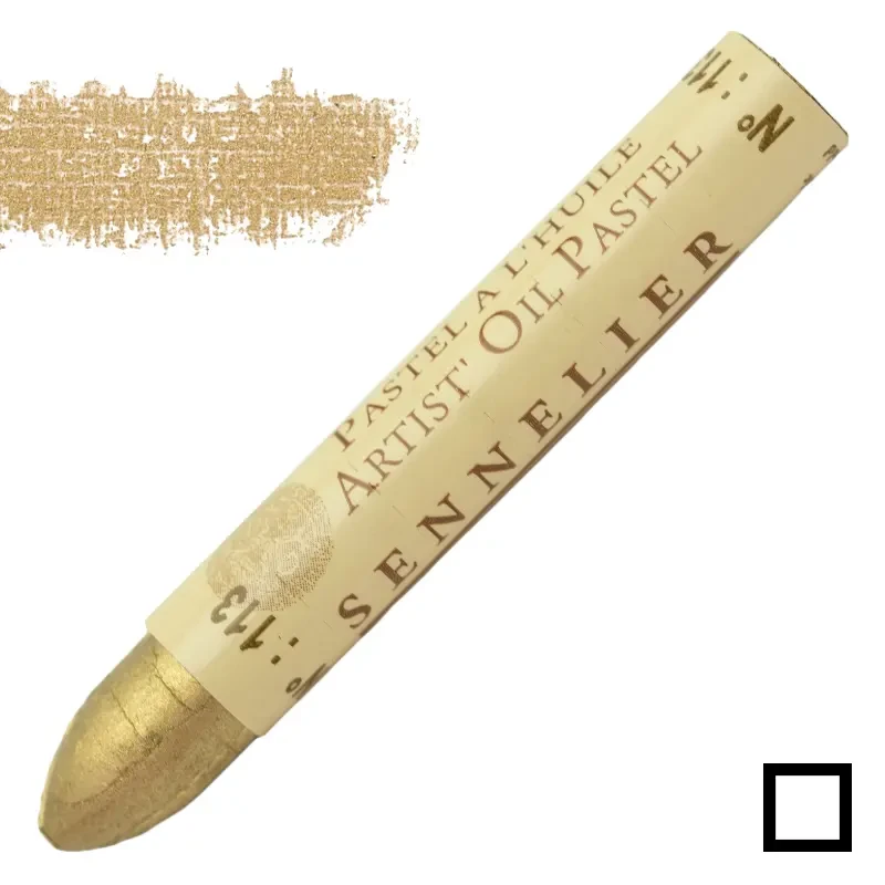 Pastel olejny Sennelier 113 Rich Pale Gold 01