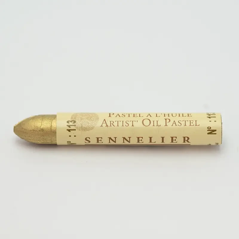 Pastel olejny Sennelier 113 Rich Pale Gold 03