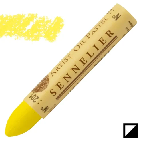 Pastel olejny Sennelier 201 Nickel Yellow