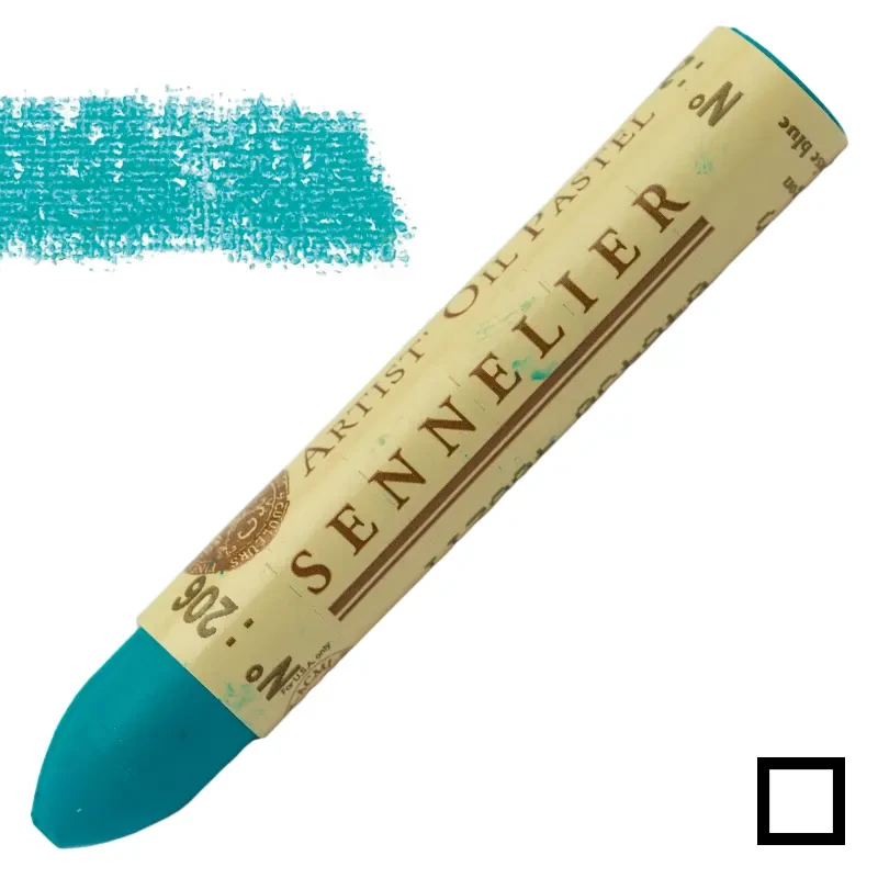 Pastel olejny Sennelier 206 Turquoise Blue 01