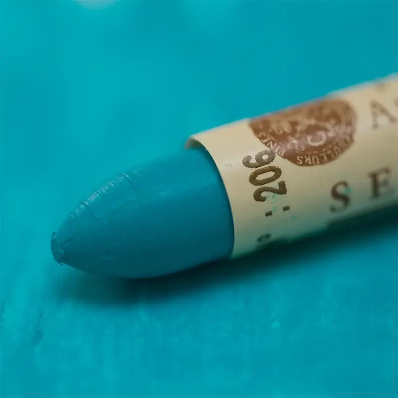 Pastel olejny Sennelier 206 Turquoise Blue 02
