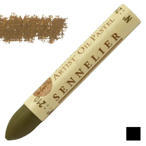 Pastel olejny Sennelier 210 Olive Brown