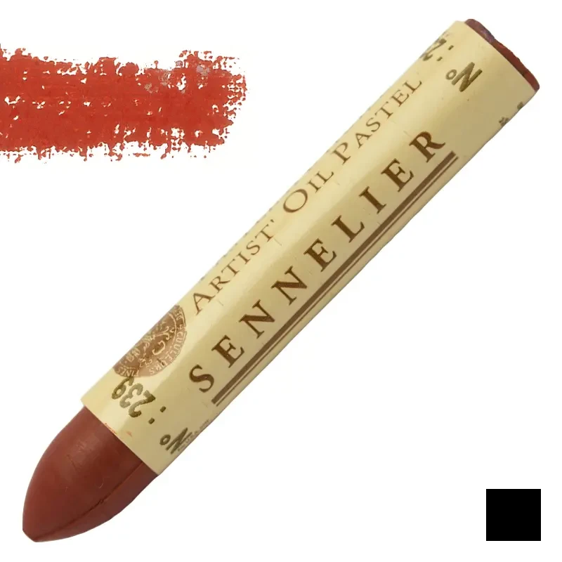 Pastel olejny Sennelier 239 Red Brown 01