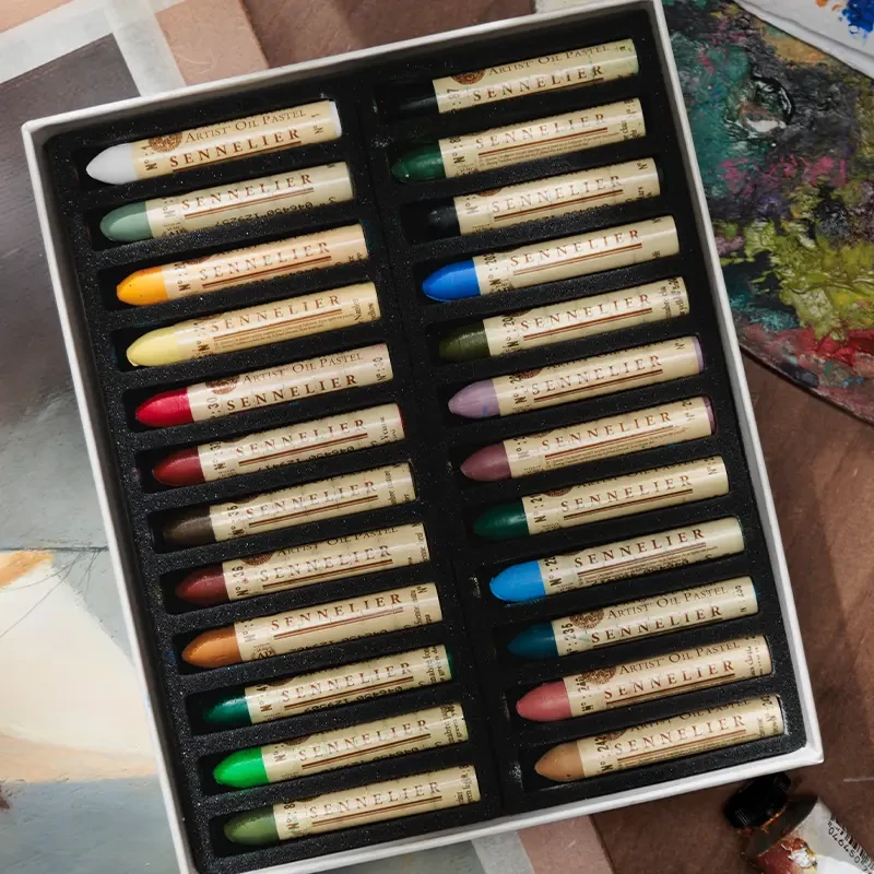 Pastel olejny Sennelier 112 Pale Gold 10