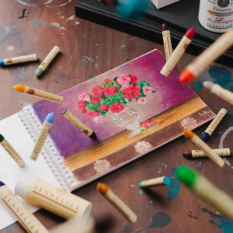 Pastel olejny Sennelier 209 Violet Ochre 14