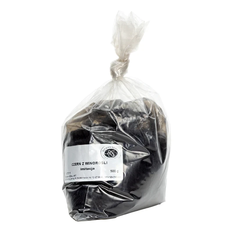 Pigment Czerń z winorośli imitacja 500 g 47011 Szmal 03