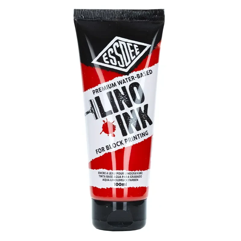 Tusz wodny Block Printing Ink Essdee Premium 100 ml - Red 01