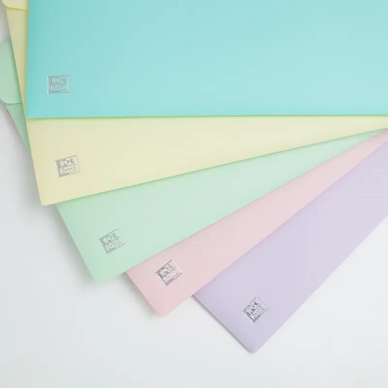 Teczka kopertowa A4 Oxford Urban Pastel zielona 02