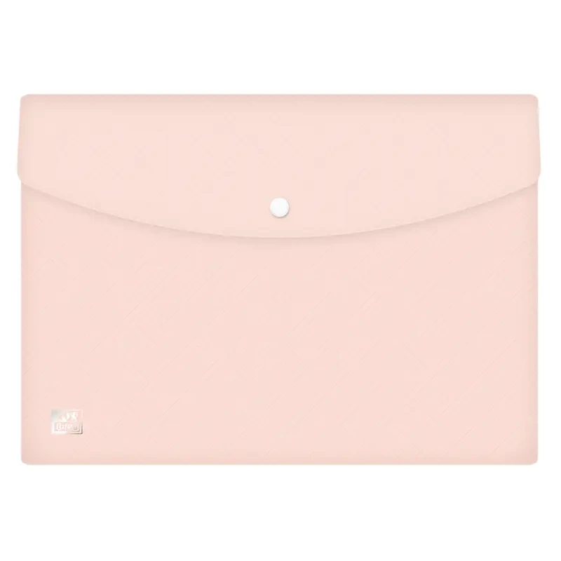 Teczka kopertowa A4 Oxford Urban Pastel różowa 01