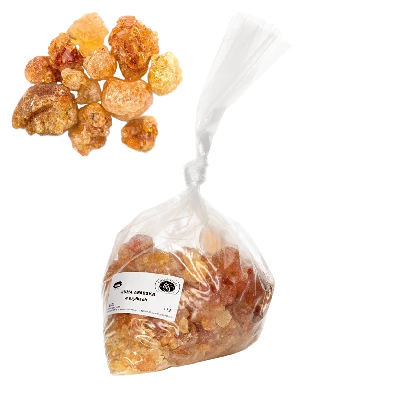 Guma arabska w bryłkach żywica Roman Szmal 1 kg 01