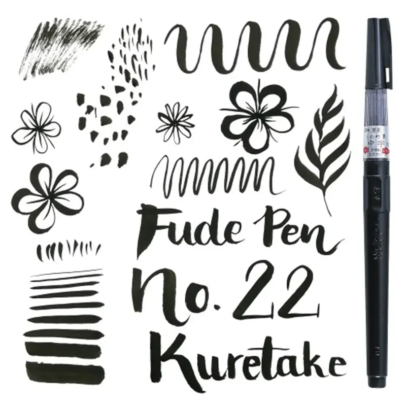 Zestaw Inktober 2025 Kuretake Illustration basic set 2 05