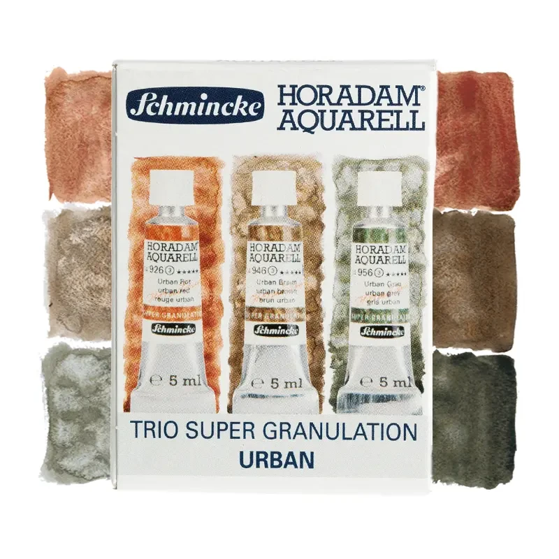 Farby akwarelowe Schmincke Horadam Aquarell zestaw 3 x 5 ml - 896 Urban 01