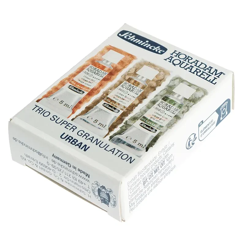 Farby akwarelowe Schmincke Horadam Aquarell zestaw 3 x 5 ml - 896 Urban 02