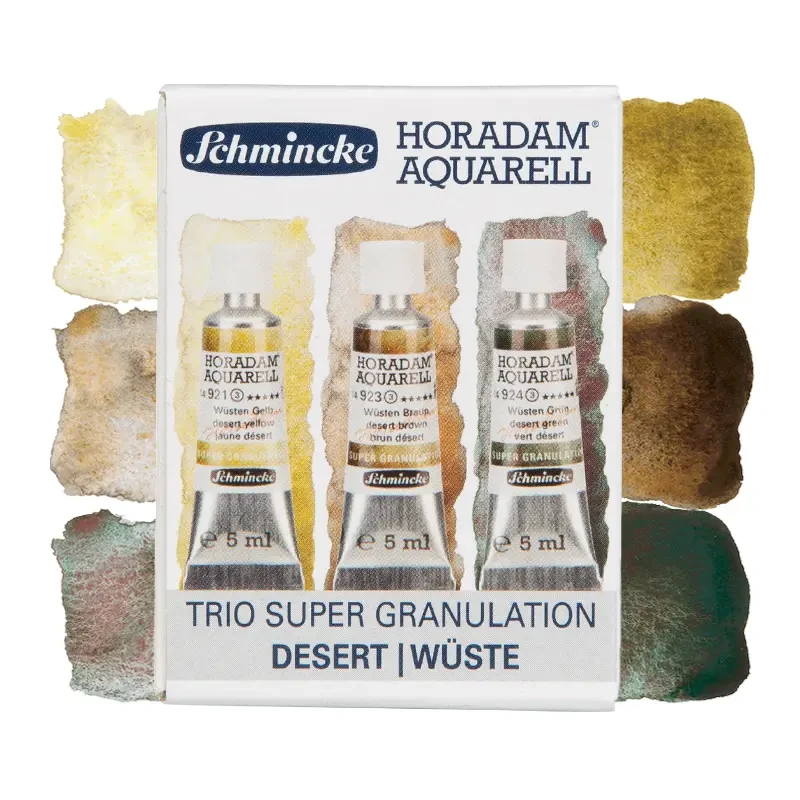Farby akwarelowe Schmincke Horadam Aquarell zestaw 3 x 5 ml - 620 Desert 01