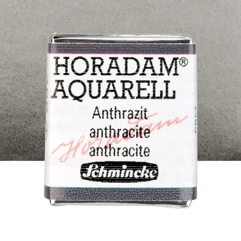 Farba akwarelowa Schmincke Horadam Aquarell półkostka - 786 Anthracite 01