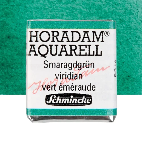 Farba akwarelowa Schmincke Horadam Aquarell półkostka - 513 Viridian