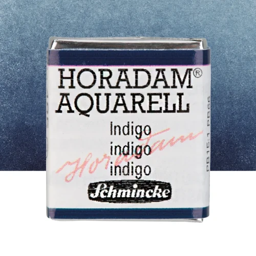 Farba akwarelowa Schmincke Horadam Aquarell półkostka - 485 Indigo