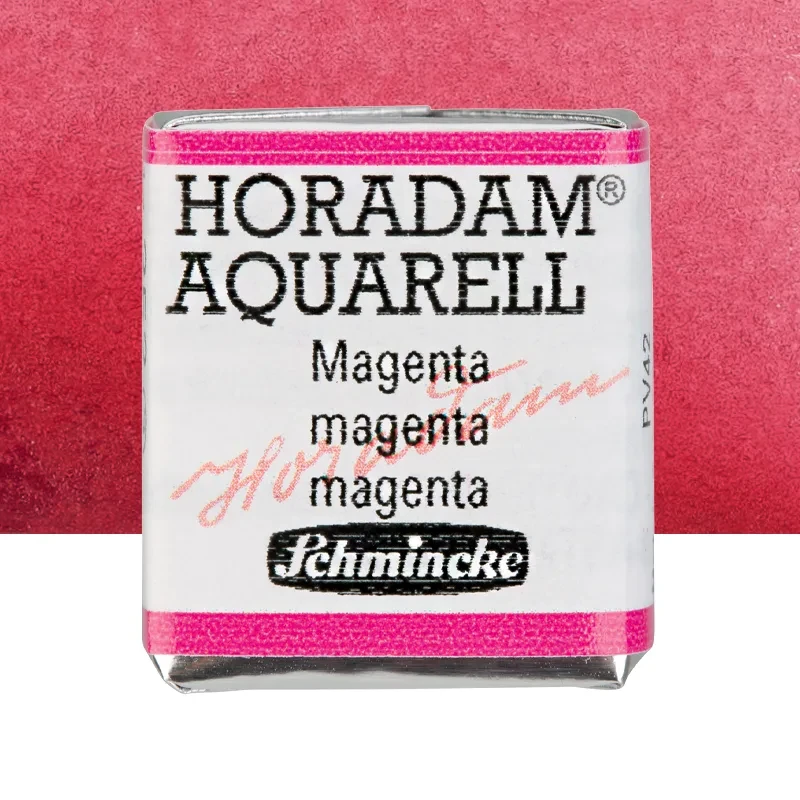 Farba akwarelowa Schmincke Horadam Aquarell półkostka - 352 Magenta 01