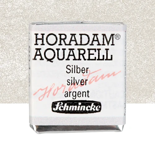 Farba akwarelowa Schmincke Horadam Aquarell półkostka - 894 Silver
