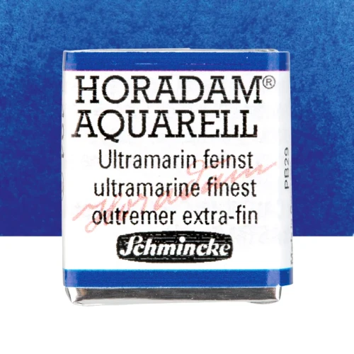 Farba akwarelowa Schmincke Horadam Aquarell półkostka - 494 Ultramarine Finest