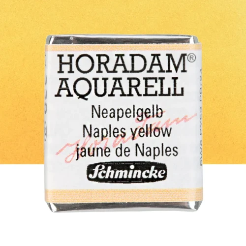 Farba akwarelowa Schmincke Horadam Aquarell półkostka - 229 Naples yellow