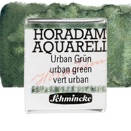 Farba akwarelowa Schmincke Horadam Aquarell półkostka - 936 Urban Green