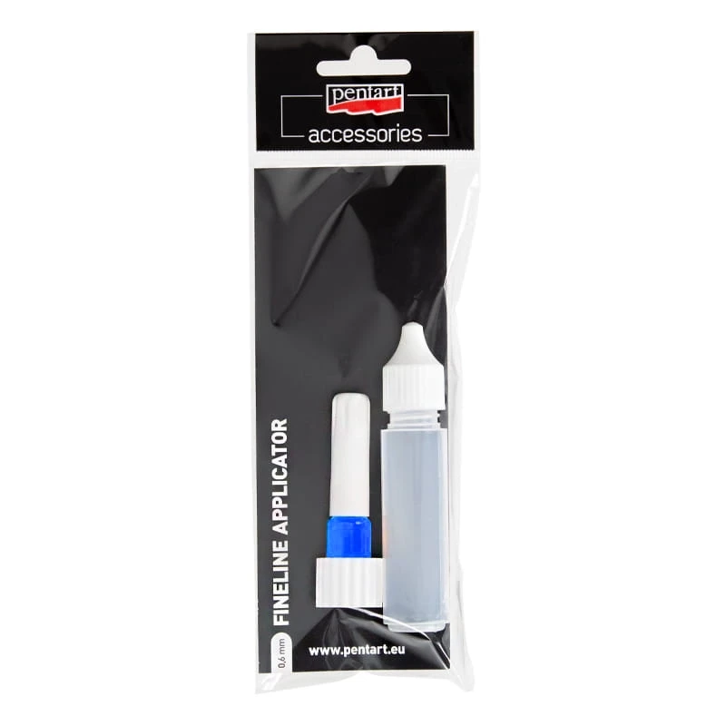 Butelka z aplikatorem precyzyjnym 0.6 mm Pentart 20 ml 04