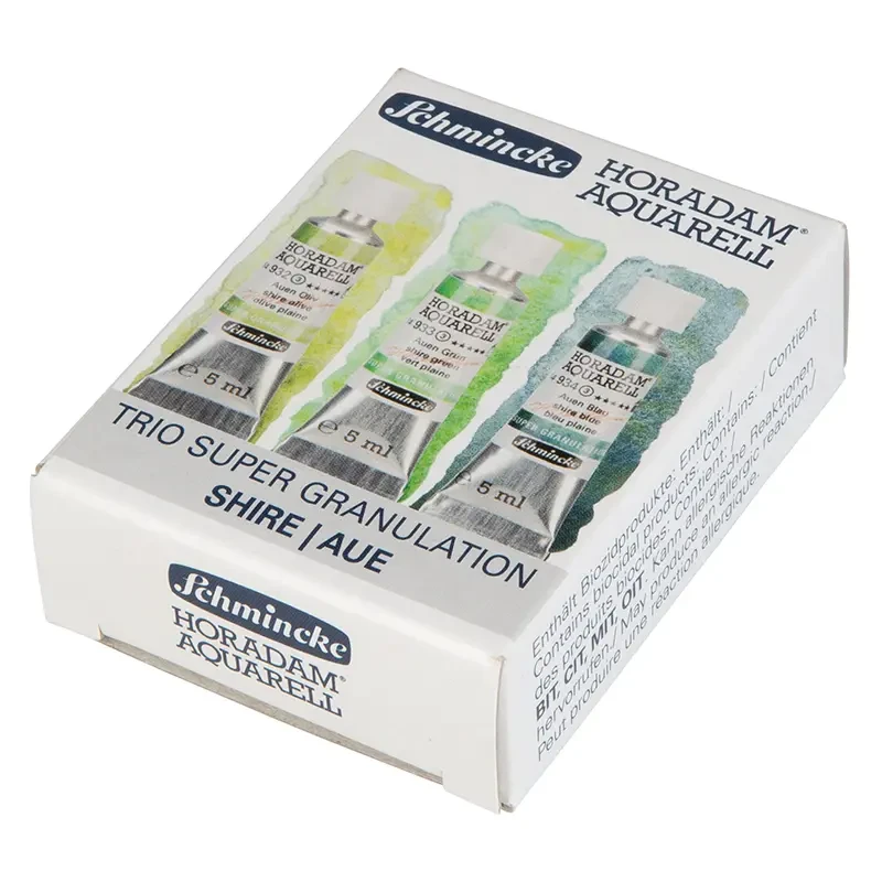 Farby akwarelowe Schmincke Horadam Aquarell zestaw 3 x 5 ml - 619 Shire 02