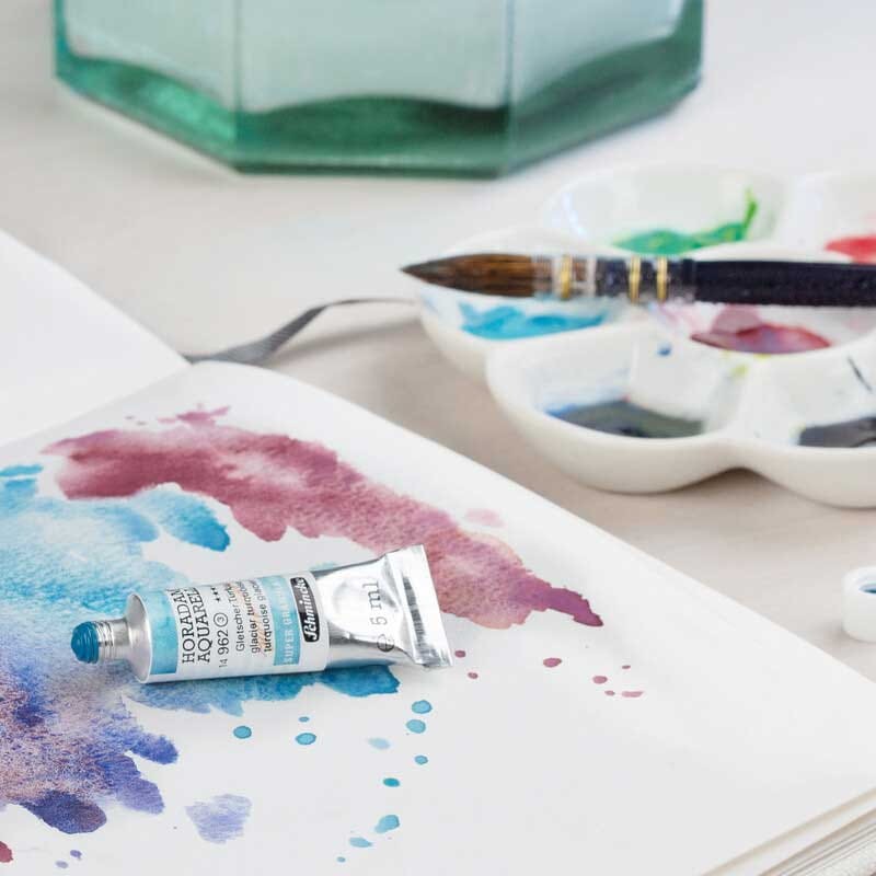 Farby akwarelowe Schmincke Horadam Aquarell zestaw 3 x 5 ml - 616 Glacier 06