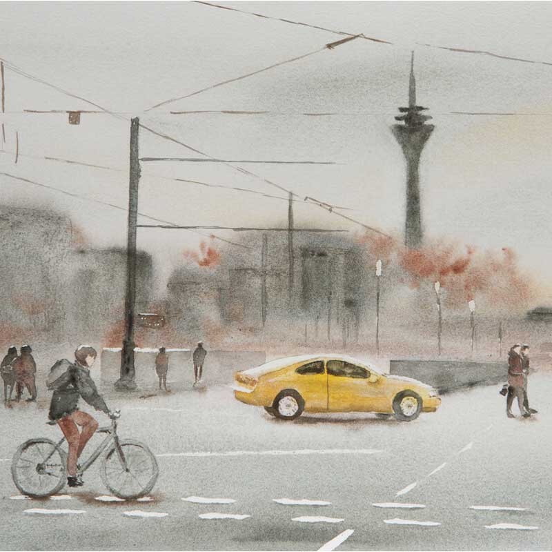 Farby akwarelowe Schmincke Horadam Aquarell zestaw 3 x 5 ml - 896 Urban 03