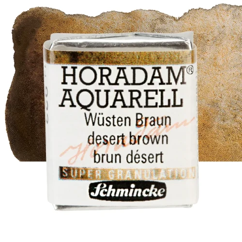 Farba akwarelowa Schmincke Horadam Aquarell półkostka - 923 Desert Brown