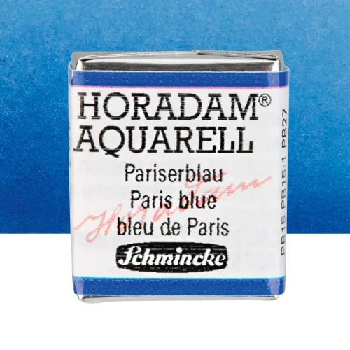 Farba akwarelowa Schmincke Horadam Aquarell półkostka - 491 Paris Blue