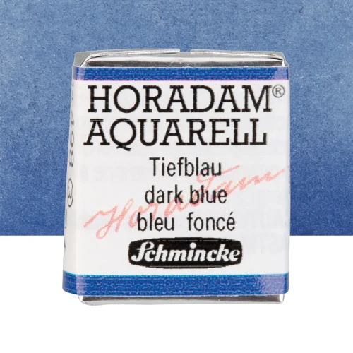 Farba akwarelowa Schmincke Horadam Aquarell półkostka - 498 Dark Blue