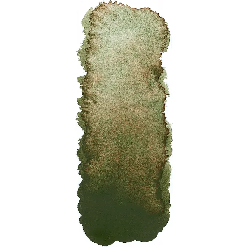 Farba akwarelowa Schmincke Horadam Aquarell półkostka - 985 Tundra Green 03