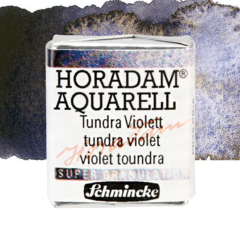 Farba akwarelowa Schmincke Horadam Aquarell półkostka - 983 Tundra Violet 01