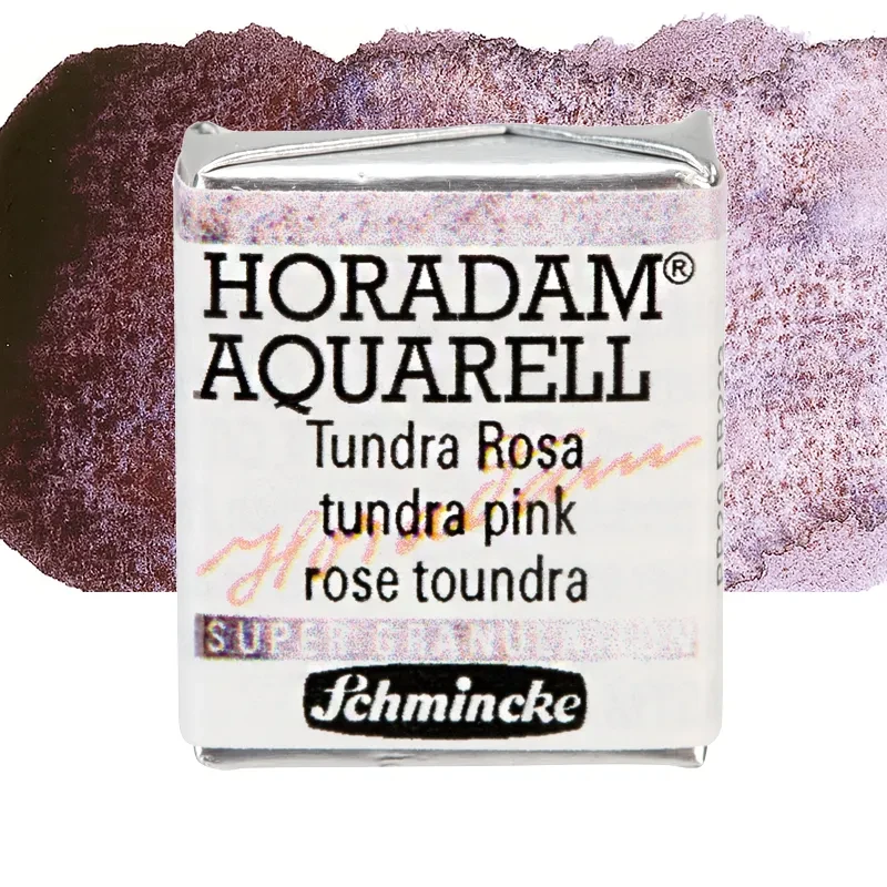 Farba akwarelowa Schmincke Horadam Aquarell półkostka - 982 Tundra Pink 01