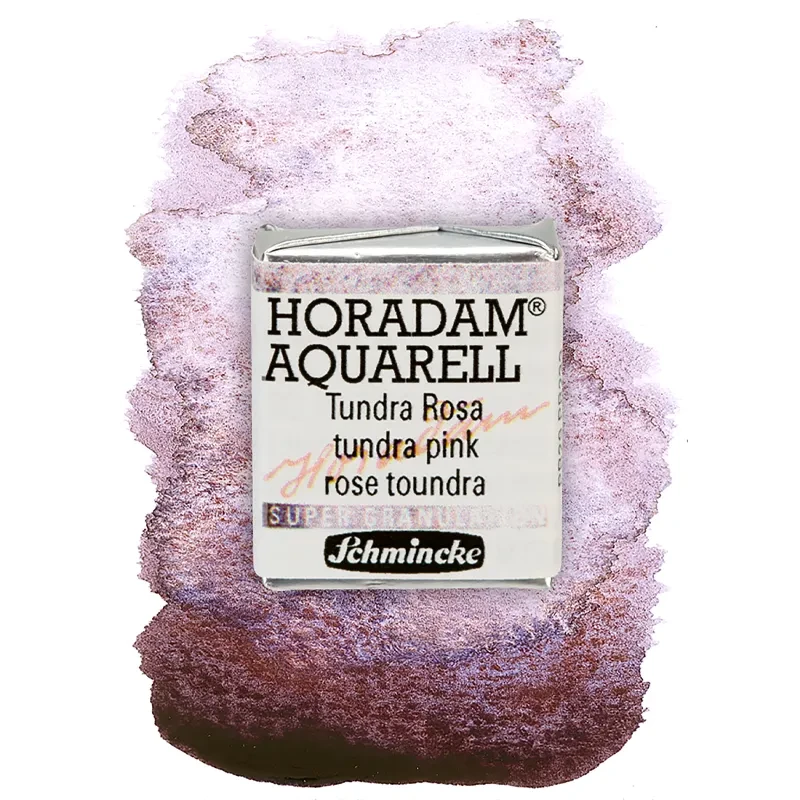 Farba akwarelowa Schmincke Horadam Aquarell półkostka - 982 Tundra Pink 02