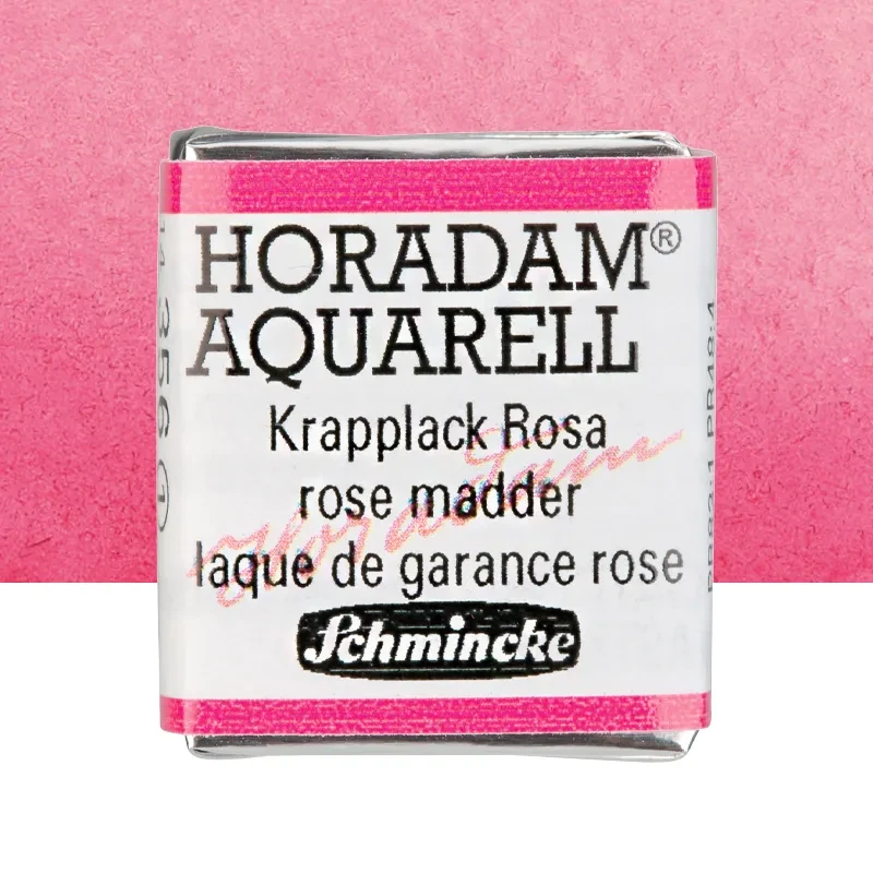 Farba akwarelowa Schmincke Horadam Aquarell półkostka - 356 Rose Madder 01