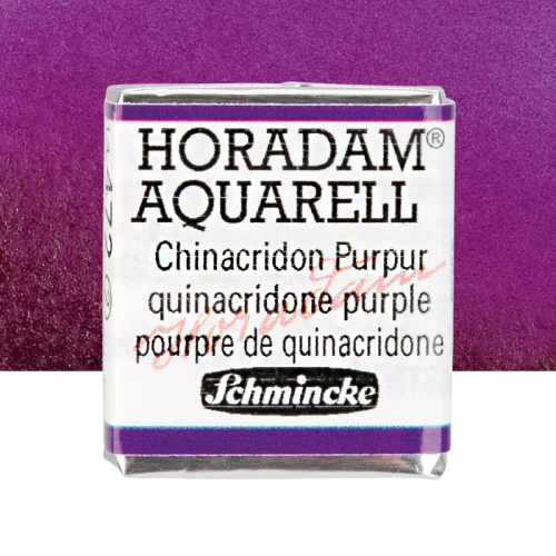 Farba akwarelowa Schmincke Horadam Aquarell półkostka - 472 Quinacridone Purple